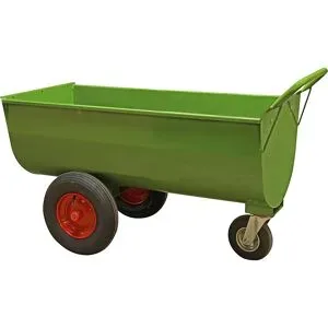 Growi, Growi Futterwagen komplett mit Trennwand und Deckel - Grün -