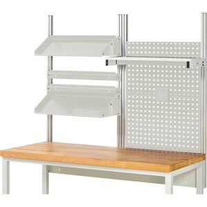 System-Aufbau-Komplettset 5, für Werkbank, Breite 1500 mm RAU
