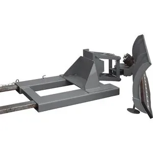 Schneeschild für Gabelstapler, mit Polyurethanschürfleiste, Schildbreite 2100 mm, anthrazitgrau, 210 x 70 mm Eichinger