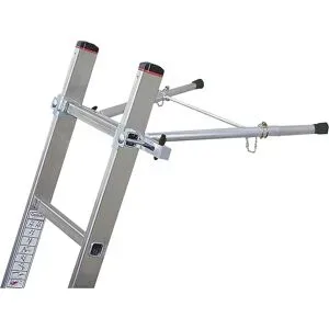 Wandabstandhalter COMBI, Aluminium, grau KRAUSE