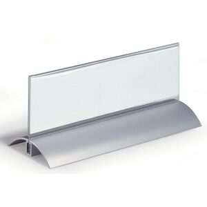 DURABLE, Tischaufsteller m. Alufuss 61x210 mm,2 St