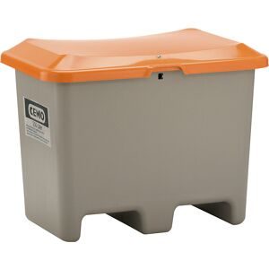 CEMO, Streugutbehälter unterfahrbar, ohne Entnahmeöffnung, 200 l, L 890 x B 900 x H 690 mm