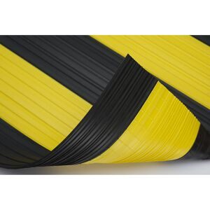 EHA, Ergonomischer Läufer, Zuschnitt, 800 mm breit, schwarz/gelb