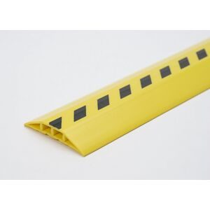 EHA, Kabelbrücke Typ 3, signalgelb/schwarz, L 1,5 m x B 100 mm x H 17 mm
