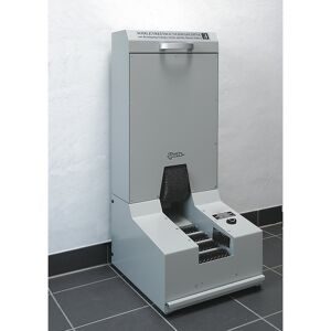 HEUTE, Trocken-Sohlenreinigungs-Maschine SOLAMAT 100, Länge 600 mm, ESD-Bürsten, grau Heute