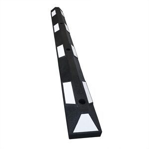 Radstopp Park-AID®, LxBxH 1800 x 150 x 100 mm, schwarz / weiß Moravia