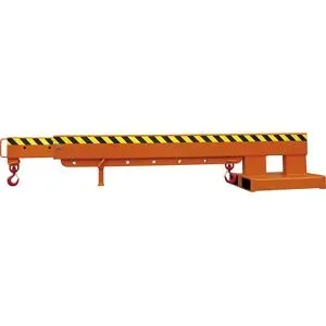 Kranarm, teleskopierbar, 560 - 2500 kg, reinorange Eichinger