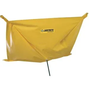 Justrite®, Justrite® Leckage-Auffangplane aus Polyester, LxB 3,0 x 3,0 m, Ösen