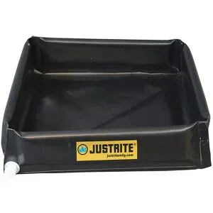 Justrite®, Justrite® Mini-Auffangwanne aus PVC, Kapazität 208 l