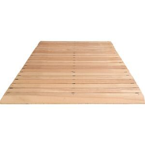 Holzlaufrost Yoga, Buche hell, pro lfd. m, mit Anschrägung an 3 Seiten, Breite 1000 mm Miltex