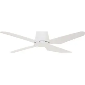 kaiserkraft Deckenventilator AIRFUSION ARIA CTC, Rotorblatt-Ø 1220 mm, weiß