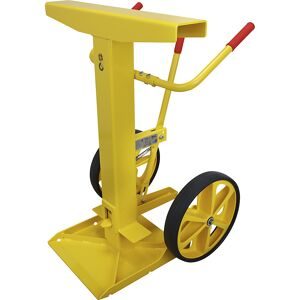 Verladestütze, Trailer stand, Tragfähigkeit 40 t, Höhenverstellbereich 1025 - 1344 mm CrashStop