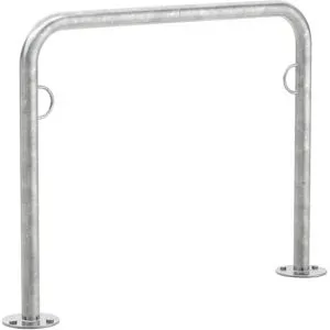 wsm®, Anlehnbügel WSM, 2-seitig, für Reifen bis B 55 mm, B 1000 x T 48 x H 800 mm, Stahl verzinkt, zum Aufdübeln