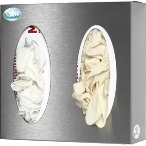 VAR, VAR Wandspender, für Handschuh-/Handtuchboxen, Ausführung 2-fach