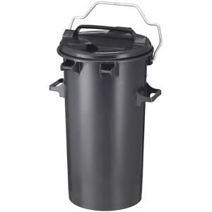 Schäfer Shop, System-Mülleimer SME, Volumen 50 l, mit Bügel, anthrazit