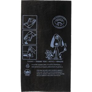 Hundekotbeutel, PE, Volumen 3,2 l, BxH 330 x 200 mm, schwarz, VE 2000 Stk VAR