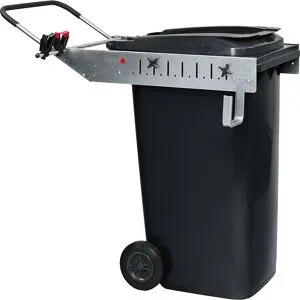 undefined, Flora Mülltonnenrahmen Carrier Pick Up, Handgriff u. Werkzeughalterung, 240 L Tonnen