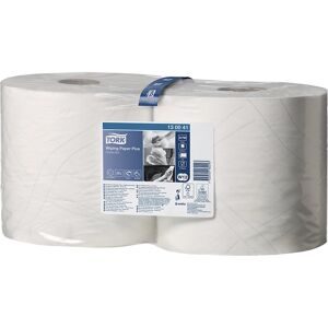 Tork, Tork Wischtuchrolle W1, W2 2-lagig Gerollt Weiß 2 Rollen à 750 Blatt