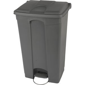 undefined, Tretabfallsammler aus Polyethylen 90 l, grau