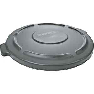 RUBBERMAID, Deckel für Brute-Container 121 l, rund, grau