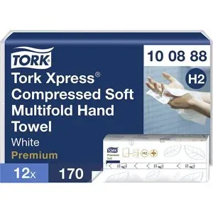 Tork, TORK 100888 Xpress Multifold Papierhandtücher Weiß 12 St.