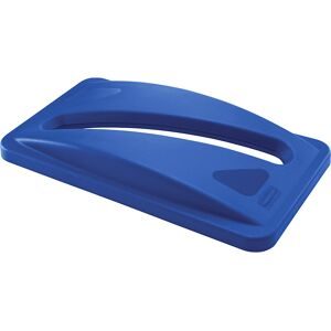 RUBBERMAID, Deckel für Papiereinwurf, für Abfallbehälter Slim Jim®, blau