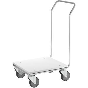 Plattformwagen SERIE 100, Tragfähigkeit 200 kg, LxBxH 670 x 465 x 960 mm HelgeNyberg