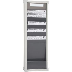 EICHNER, Karten-Sortiertafeln Eichner 9219 Serie, ideal für DIN A4, 1-spaltig, H 750 x B 260 mm