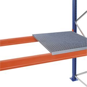 SCHULTE Lagertechnik, Schulte Lagertechnik Auflegbarer Gitterrost für Palettenregale, B 1350 x T 800 mm, für Holmtiefe 50 mm, verzinkt, 1 Stück