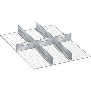 Trennwand, für Schrankmaße 564 x 725 mm, für Schubladenhöhe 100 mm LISTA