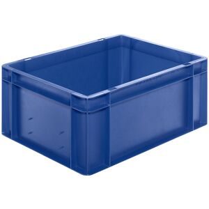 LA-KA-PE Eurobox, blau PP, L400xB300xH175mm, Seitenwände geschlossen