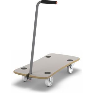 Transportroller STAR CARRIER ECO, MDF-Platte, LxB 790 x 390 mm, Tragfähigkeit 200 kg, ab 5 Stk Wagner