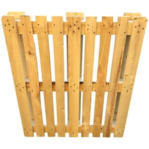 ratioform, Aufsatzrahmen aus Holz, mit 4 Scharnieren, für Paletten 1000 x 800 mm, Nutzhöhe 200 mm ratioform