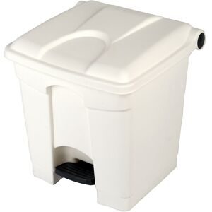 undefined, Tretabfallsammler aus Polyethylen 30 l, weiss