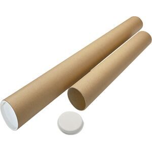 ratioform economy, Versandrohr, mit Deckel, LxØ 780 x 70 mm, VE 5 Stk, ab 4 VE ratioform economy