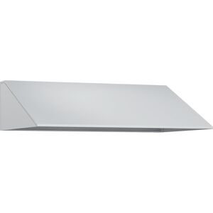 kaiserkraft Schrägdachaufsatz, HxT 230 x 500 mm, Stahl, B 2 x 400 mm, lichtgrau