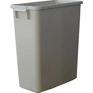 GRAF, Abfallbehälter ohne Deckel, 60 Liter, grau