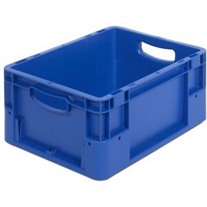 ALPHA Paletten, Alpha Eurobox Premium aus PP mit geschlossenen Wänden, HxBxT 180 x 400 x 300 mm, blau