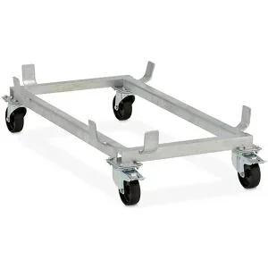 CEMO, Lenkrollengestell für Standardbehälter, 300 l
