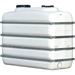 GRAF, Graf Chemikalientank mit Stahlblech-Bandagen, 4.000 Liter