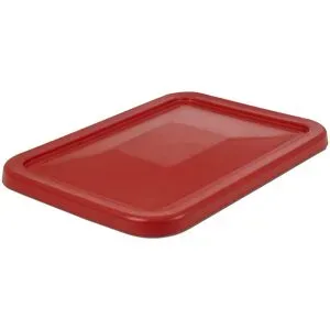 HEMMDAL, Deckel für Rollbehälter HEMMDAL, HxBxT 70 x 925 x 680 mm, rot