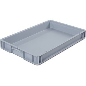 ALPHA Paletten, Alpha Eurobox aus PP mit geschlossenen Wänden, 13,7 Liter, HxBxT 70 x 600 x 400 mm