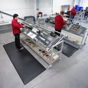ESD-Matte Diamond Stat?, Breite 910 mm, pro lfd. m, schwarz NOTRAX