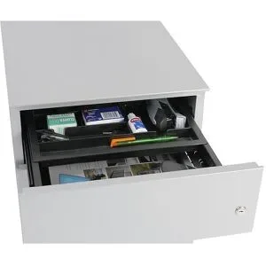 Bisley, Schubladeneinsatz für BISLEY Rollcontainer, schwarz