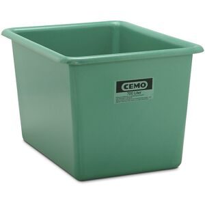 CEMO, Rechteckbehälter Standard, GFK, 700 l, grün