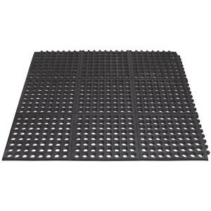 miltex, Miltex Anti-Ermüdungsmatte Yoga Octa Oil für Trocken- und Nassbereiche, BxL 900 x 900 mm