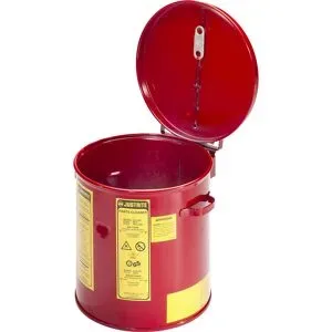Justrite®, Wasch- und Tauchbehälter PREMIUM LINE, rot, 8 l