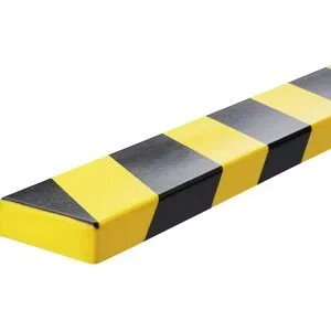 DURABLE, Durable 1108130 Schutzprofil Schwarz, Gelb (L x B x H) 1000 x 60 x 20 mm