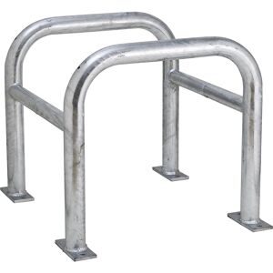 Rammschutz für Pfosten, verzinkt, HxBxT 600 x 620 x 620 mm Moravia