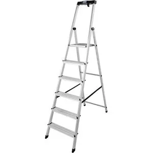 KRAUSE, Stufenstehleiter Safety, 6 Stufen